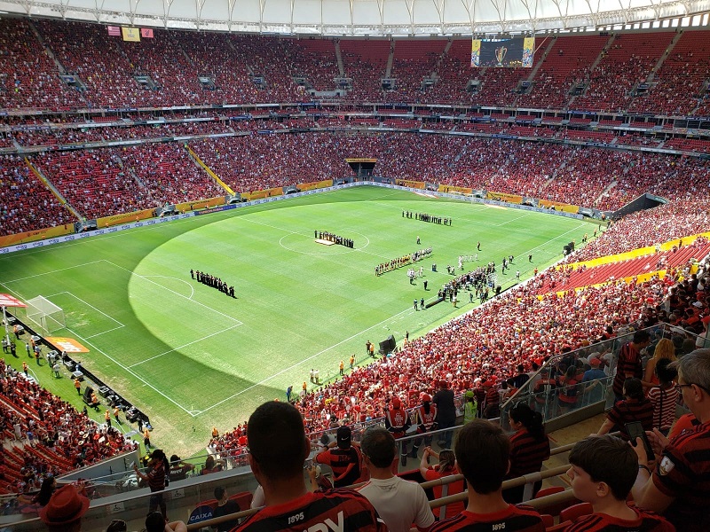 Flamengo on X: Nação, o jogo entre Flamengo e Olimpia, pelas quartas de  final da Conmebol Libertadores, no dia 18/08, será disputado no Mané  Garrincha, em Brasília. A venda de ingressos começa