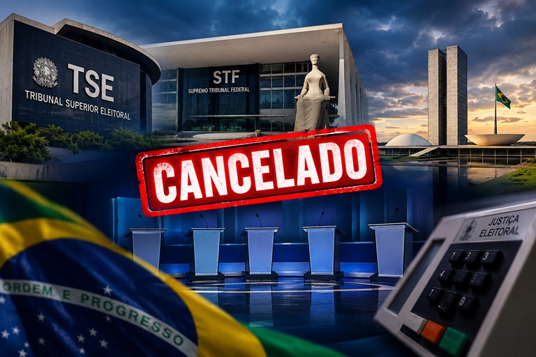 Debate cancelado e decisões judiciais colocam democracia sob tensão às vésperas da eleição