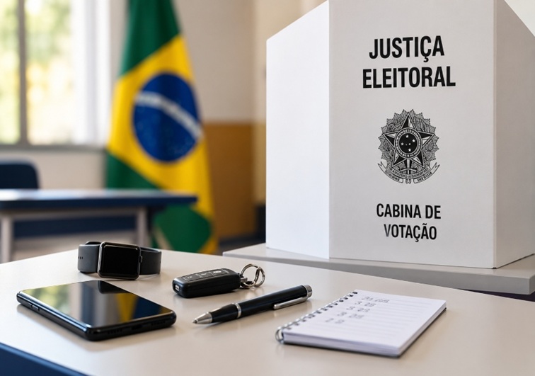 Eleições 2026: o que o eleitor pode levar e o que é proibido na cabine de votação